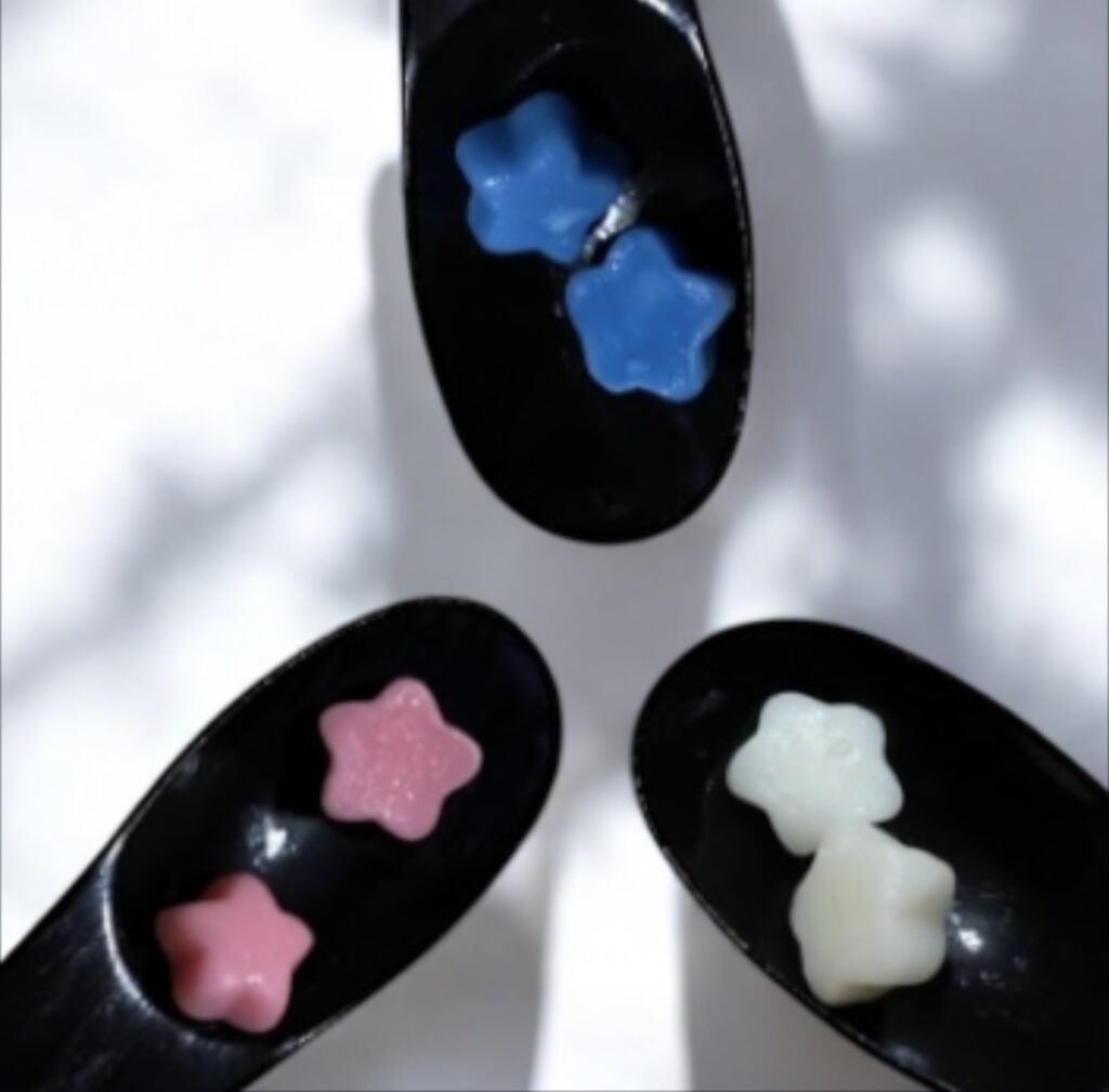 サーティワンパーティー 星型チョコ3色
