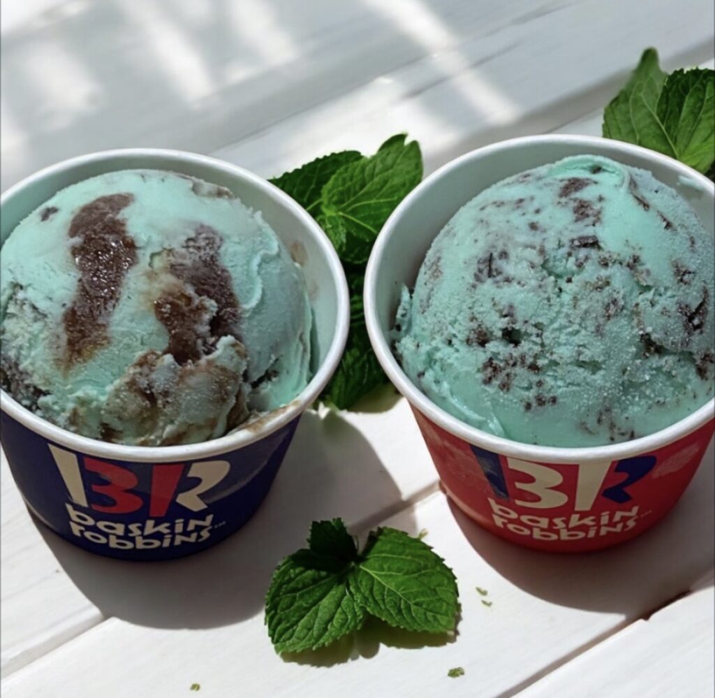 サーティーワン スーパーチョコミント&チョコレートミント