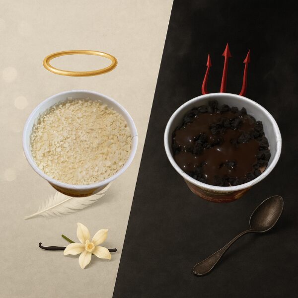 ハーゲンダッツ 天使のおさそい ホワイトチョコレート 悪魔のささやき チョコレート イメージ画像