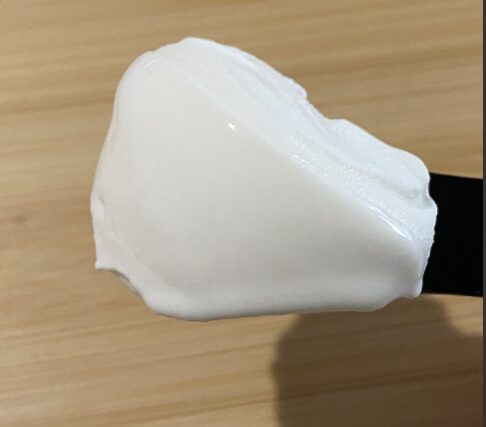 クリーミー杏仁豆腐 1st scoop