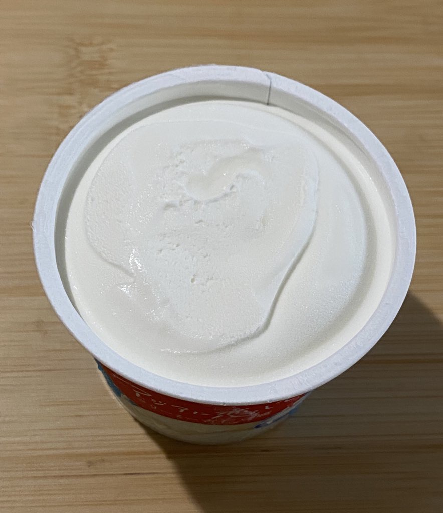 クリーミー杏仁豆腐 開封後