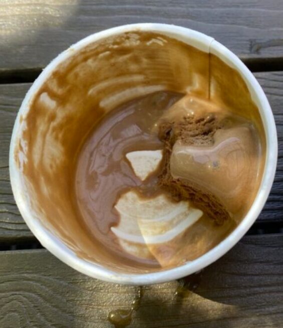 チョコレート チョコミント melting cup