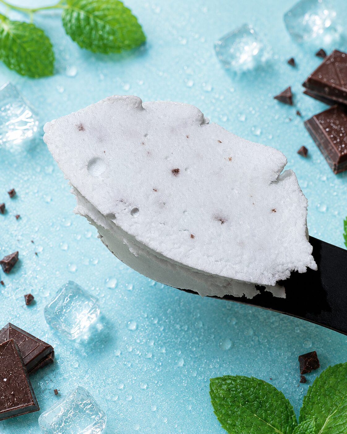 エッセル スーパーカップ チョコミント ひとすくい目